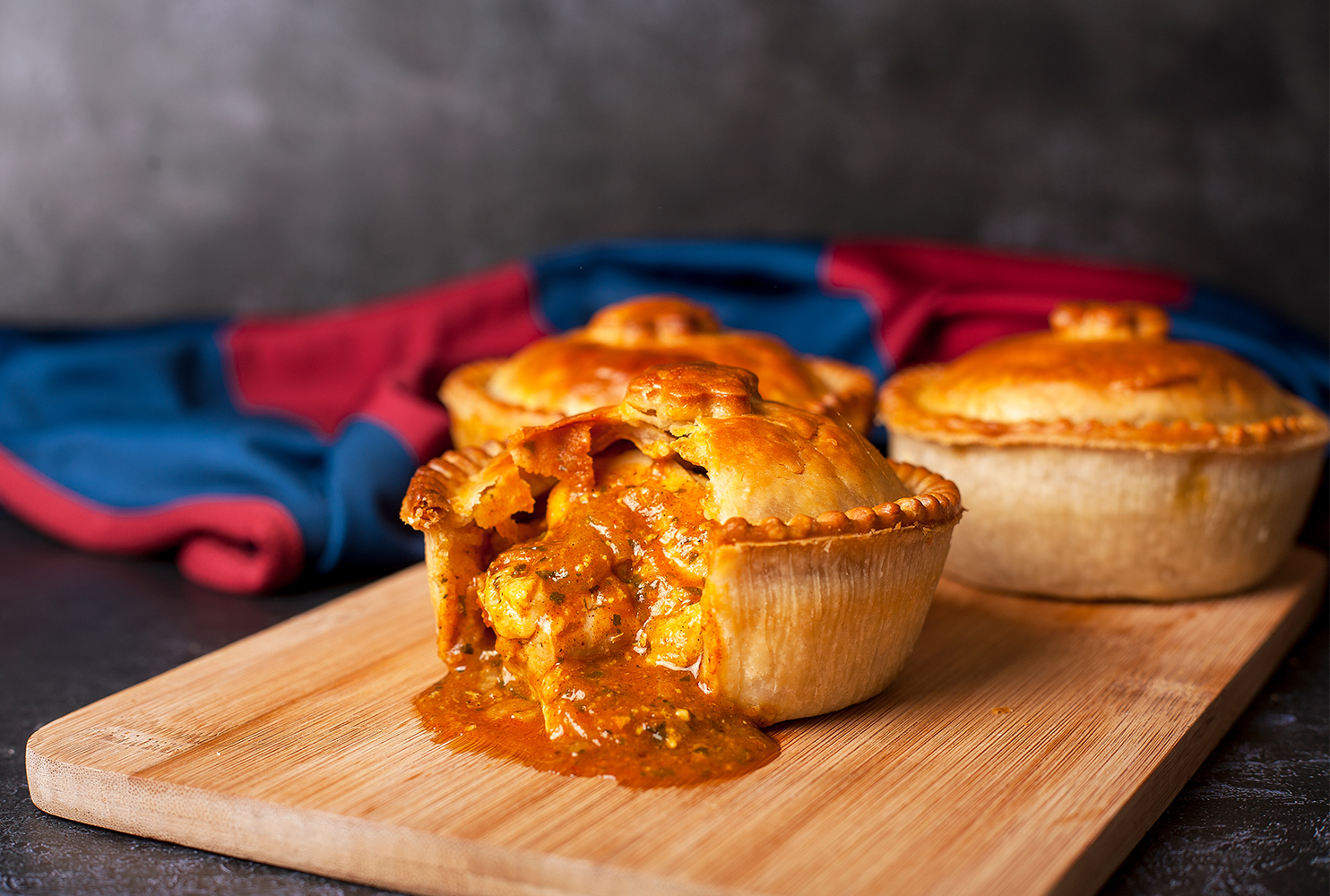 Chicken Balti Pie