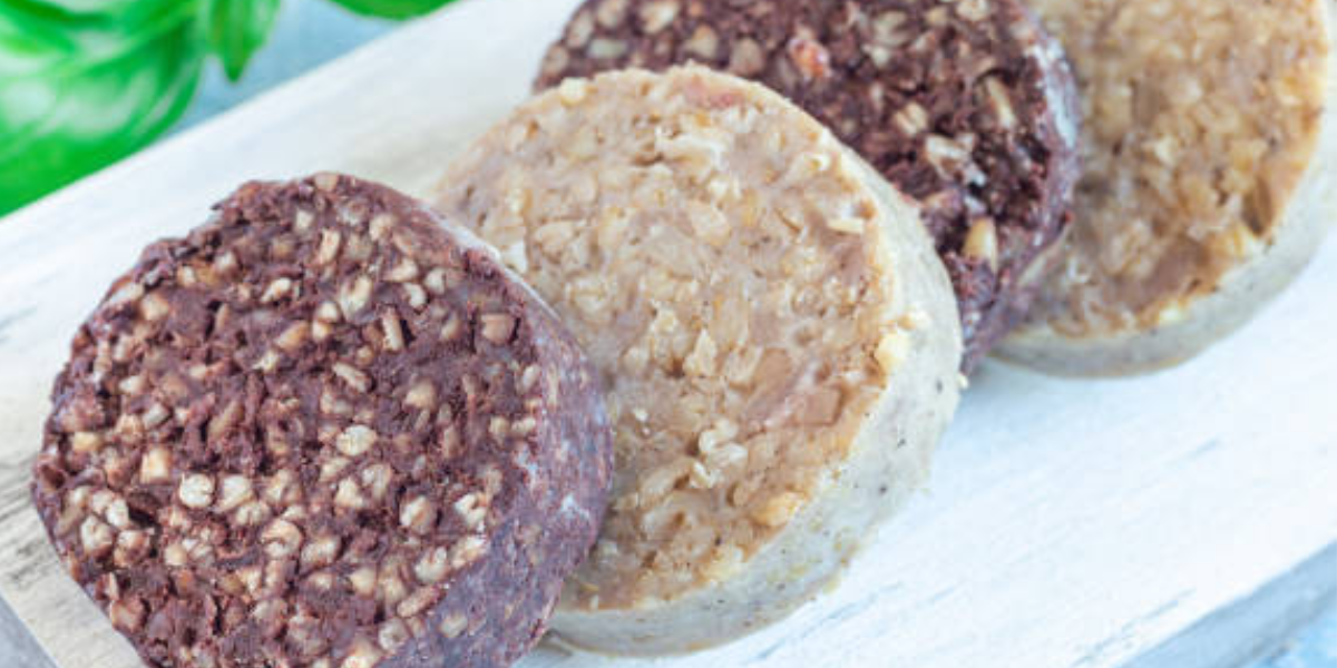black and white pudding